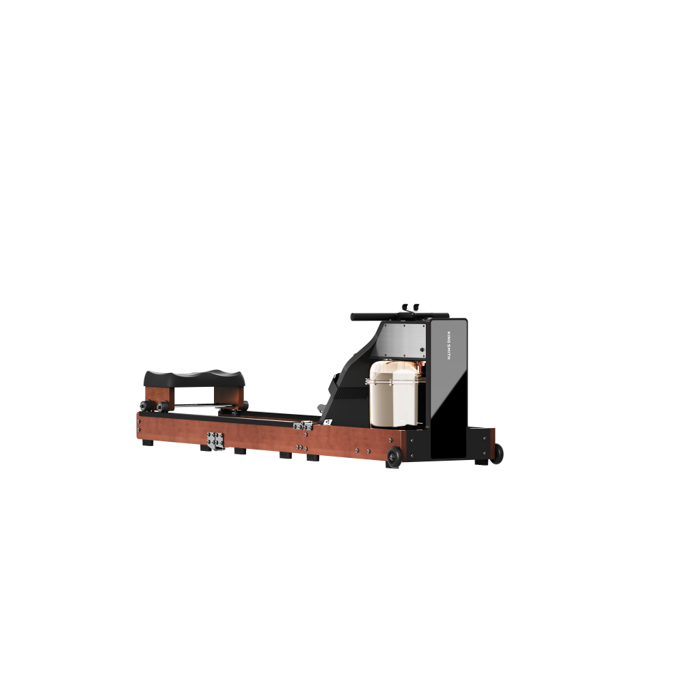 Kingsmith WalkingPad WM10 salokāmais airēšanas trenažieris – Sarkanā ozola krāsa