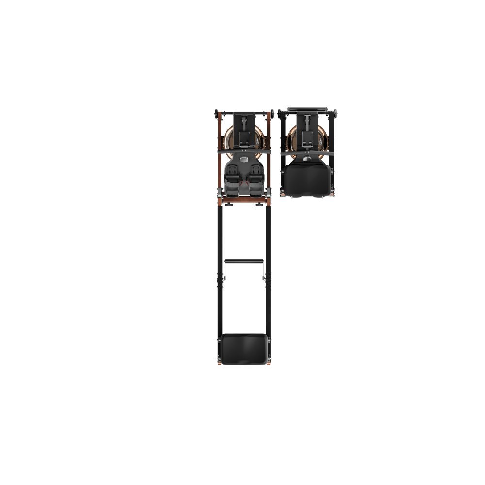 Kingsmith WalkingPad WM10 salokāmais airēšanas trenažieris – Sarkanā ozola krāsa