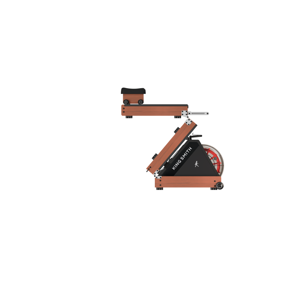 Kingsmith WalkingPad WR20 salokāmais airēšanas trenažieris – Sarkanā ozola krāsa